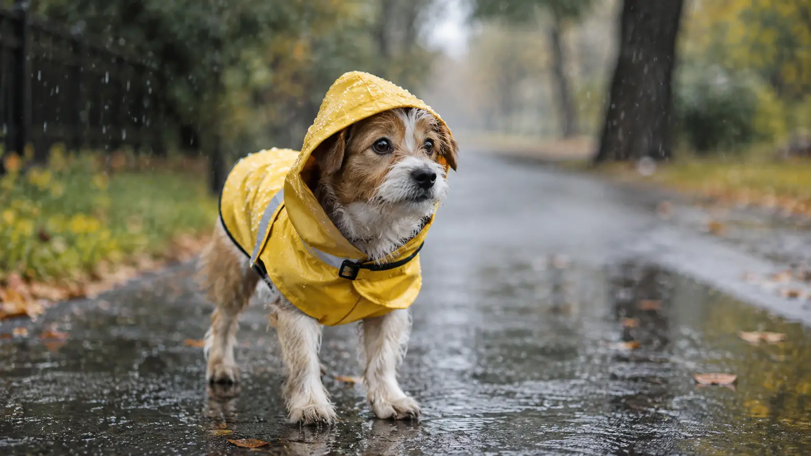 10 Reasons a Raincoat Helps a Dog Who Hates Rain
