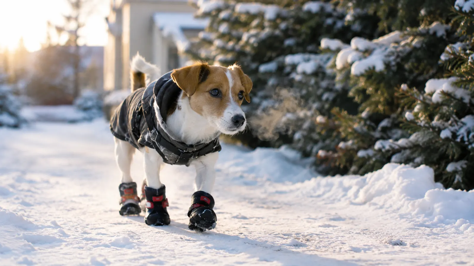 How to Get a Dog to Wear Boots Without the High Step