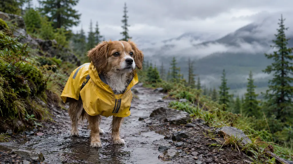 How to Get a Rain-Hating Dog to Wear a Raincoat